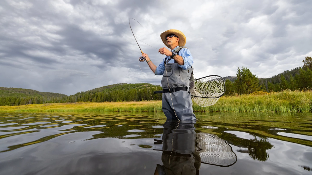 Fly fishing on the Henry's Fork River