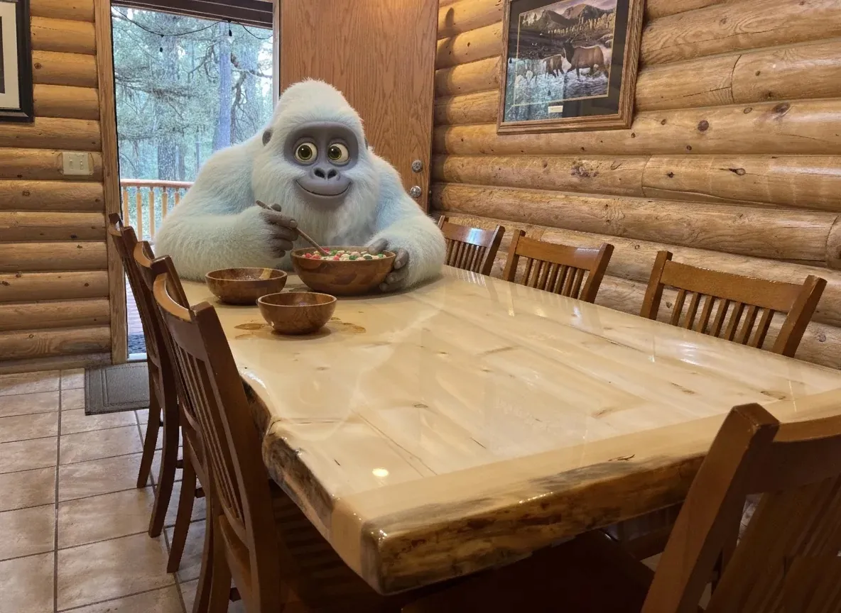 Hopefully you get a kick out of our AI Yeti — don't worry, he won't be visiting