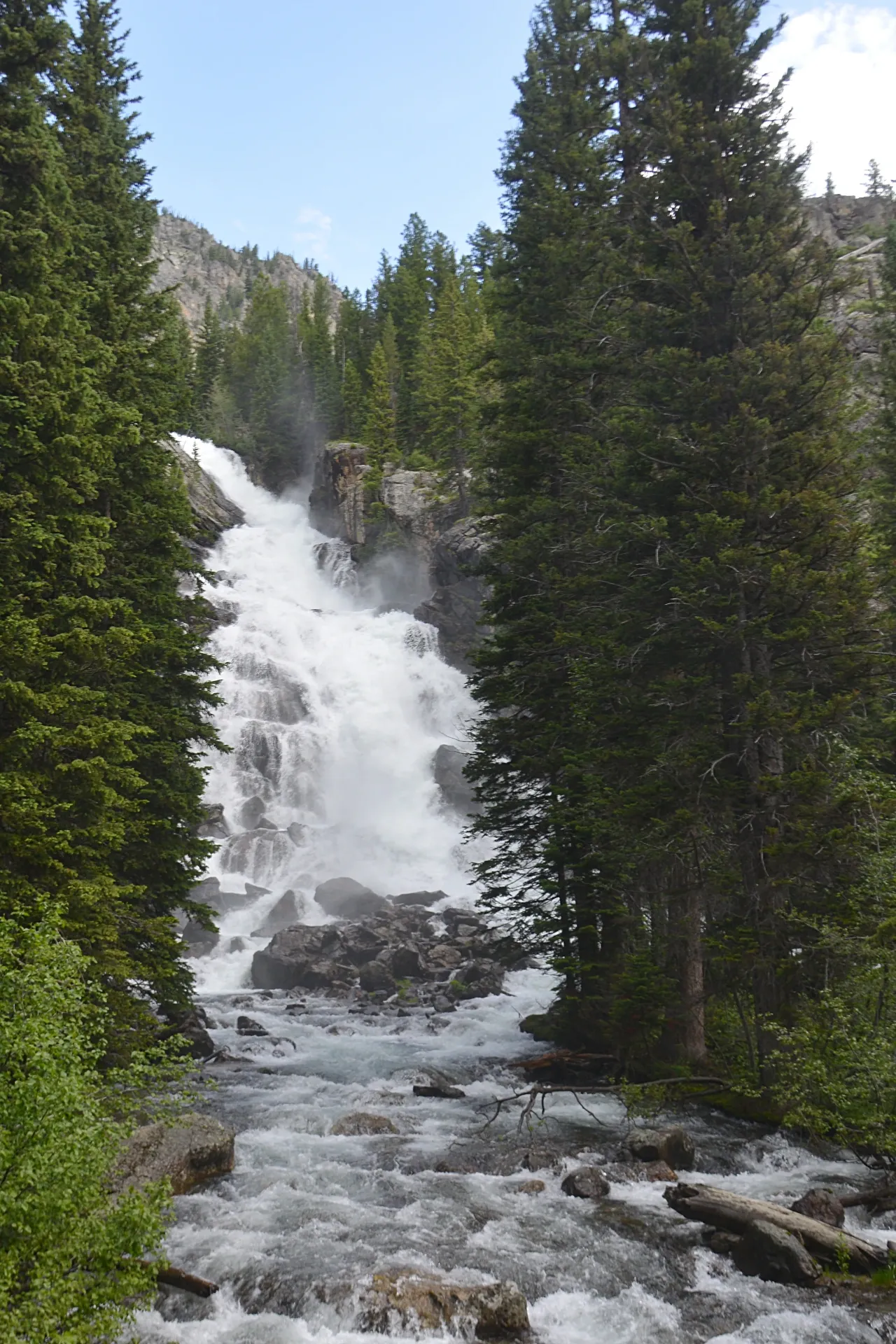 Jenny Lake and Hidden Falls
