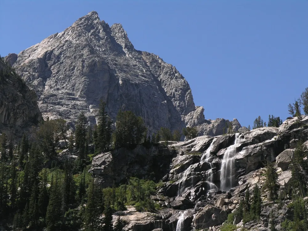 Shoshoko Falls and Mt. Wister