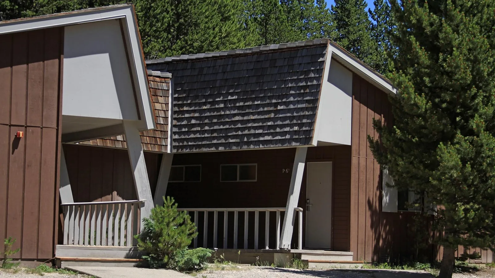 Canyon Lodge in Yellowstone, located near the Grand Canyon of the Yellowstone