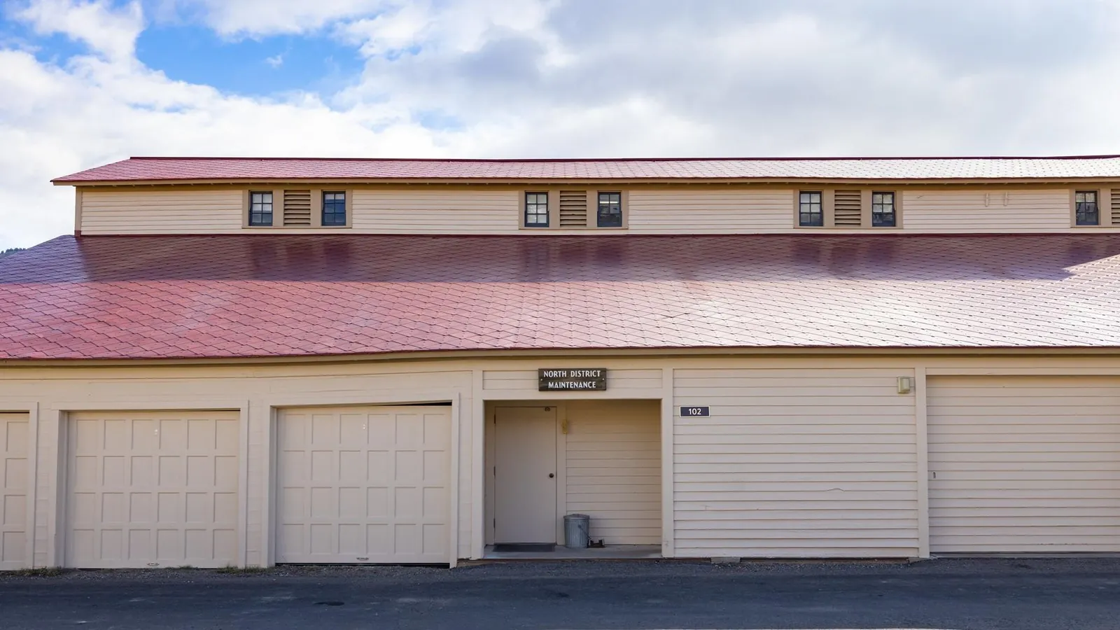 Fort Yellowstone horse stables, 1897