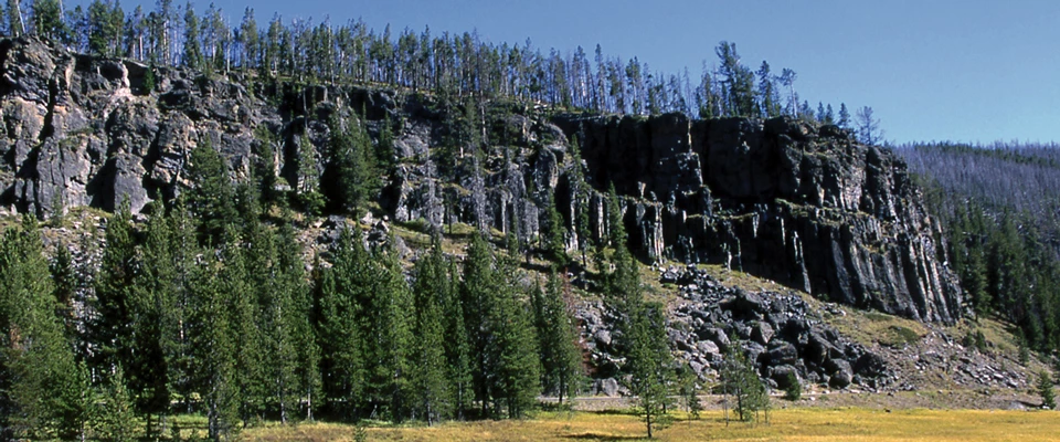 Obsidian Cliff in Yellowstone — sacred to Native American tribes for thousands of years